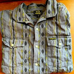 Wrangler/Billabong collab short sleeve shirt